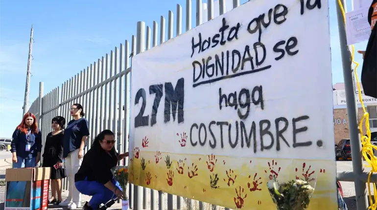 Garduño ofrece disculpa pública por incendio en estación migratoria que dejó 40 muertos