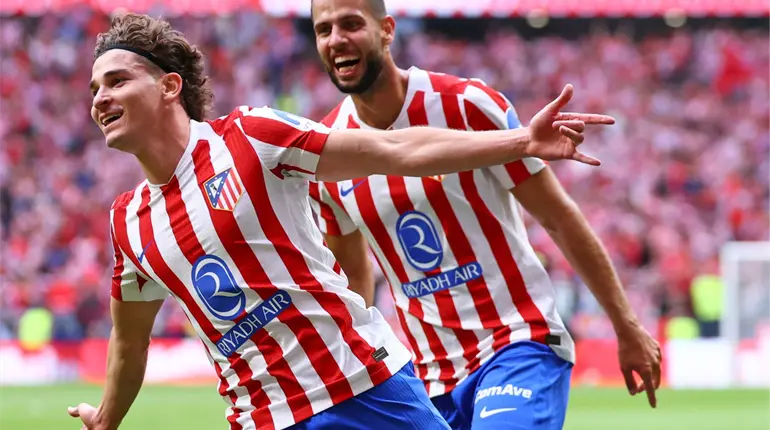 Atlético se lleva el derbi con goleada sobre el Real Madrid
