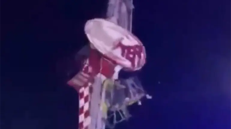 Falla juego mecánico en Guanajuato; 2 resultan heridos