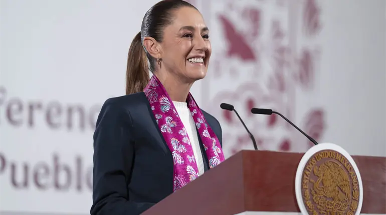 Destaca Sheinbaum logros en su primer año como Presidenta de México