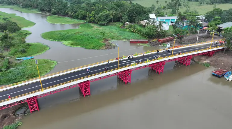 Concluye construcción de nuevo puente ‘El Naranjeño II’ en Cárdenas