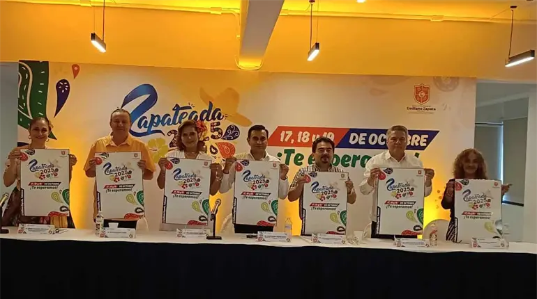 “Zapateada 2025” se realizará del 17 al 19 de octubre en Emiliano Zapata