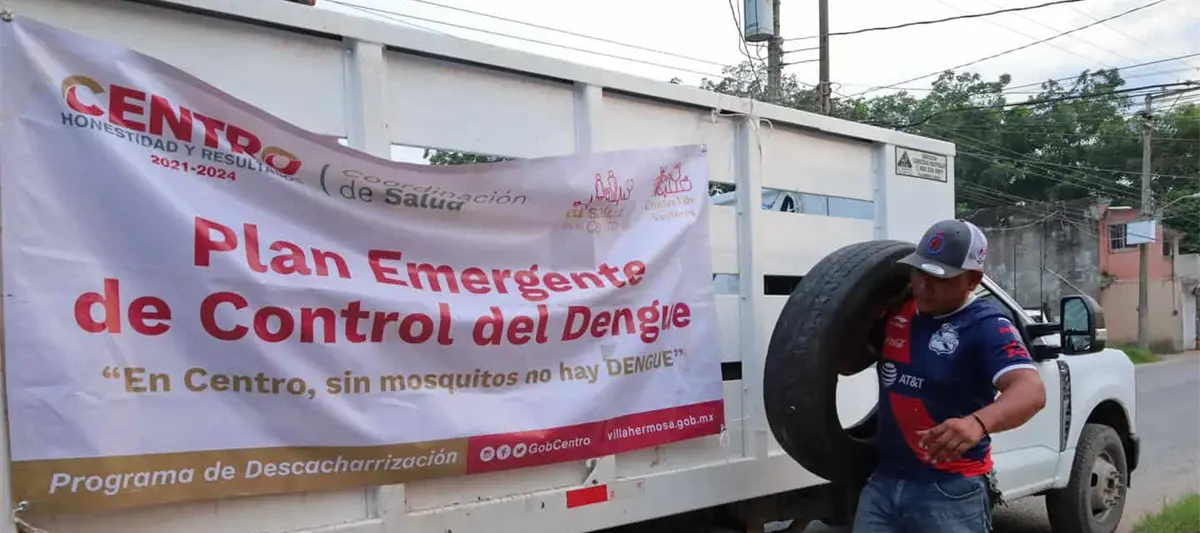 Despliega Centro brigadas del programa de descacharrización para el control del dengue