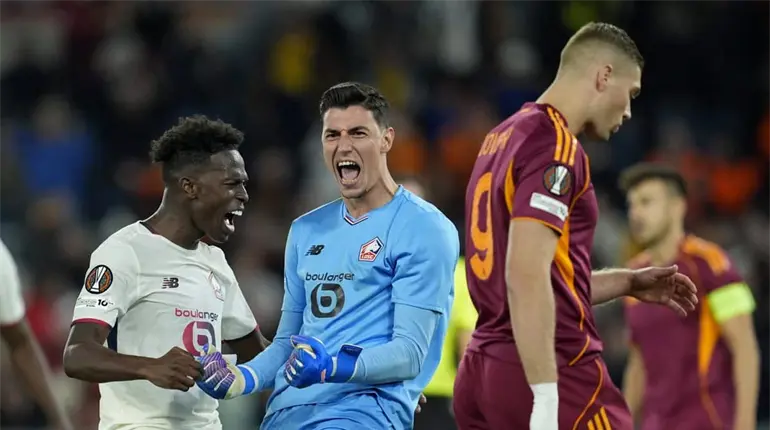 Roma cae en casa en la Europa League con tres penales fallados