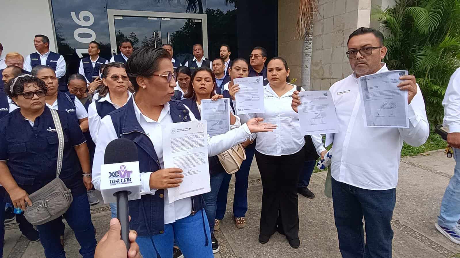 Sus derechos están garantizados, afirma coordinador del IMSS Bienestar en Tabasco a trabajadores de nuevo sindicato
