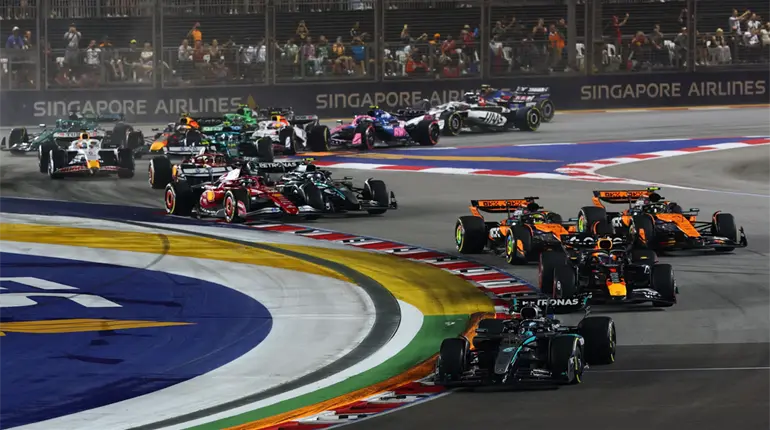 Detienen a joven por acceder a zonas exclusivas en la F1 en Singapur