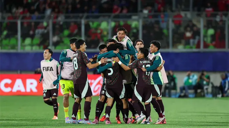 México golea al anfitrión Chile y está en cuartos de final del Mundial sub 20