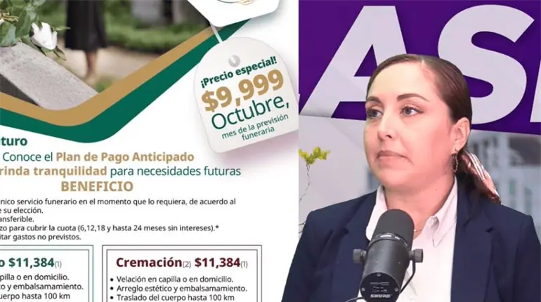 Invita velatorio del IMSS a aprovechar el mes de la Previsión Funeraria con un plan anticipado a bajo costo