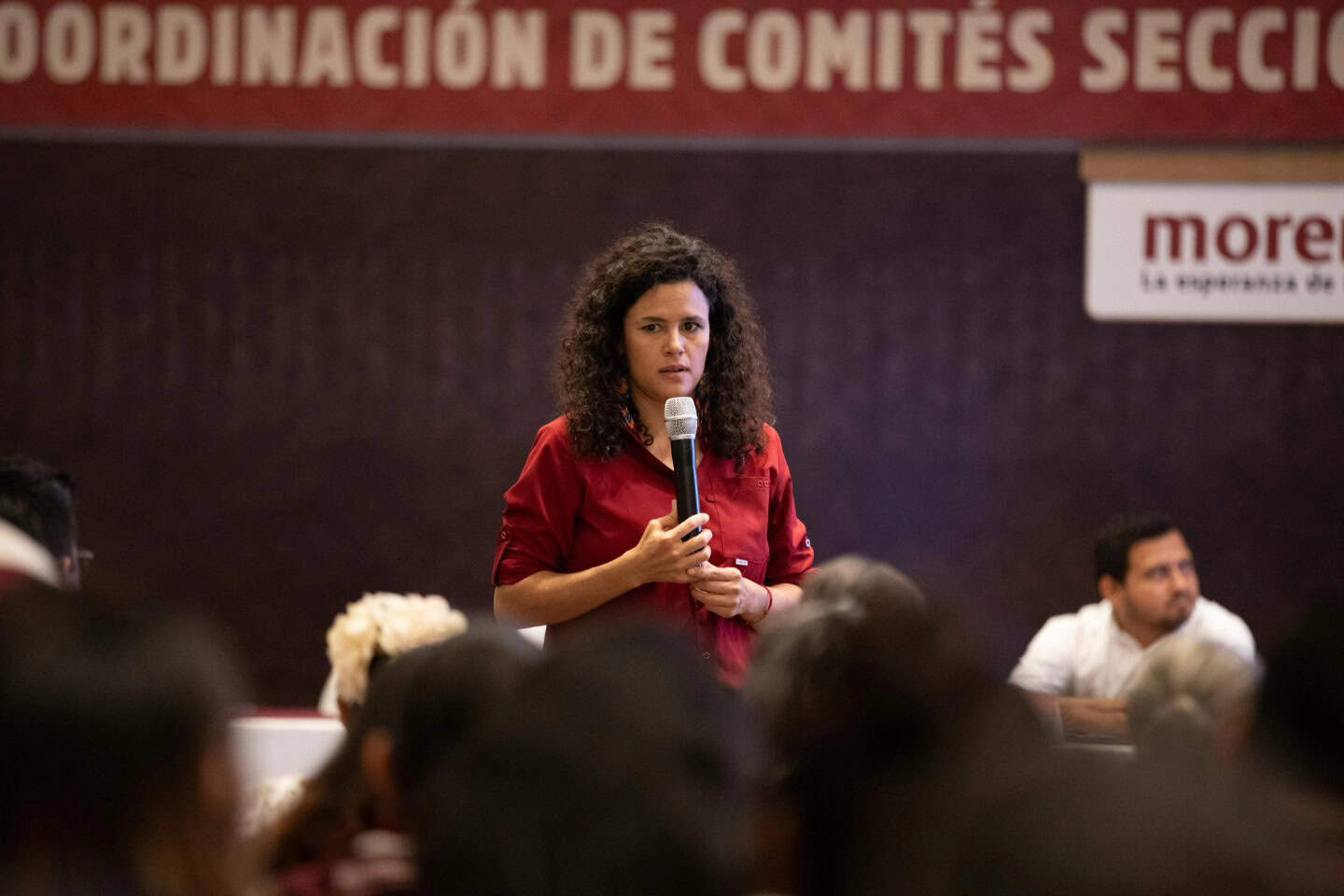 “Absurdo” que Andy López definirá candidaturas de Morena: Luisa Alcalde