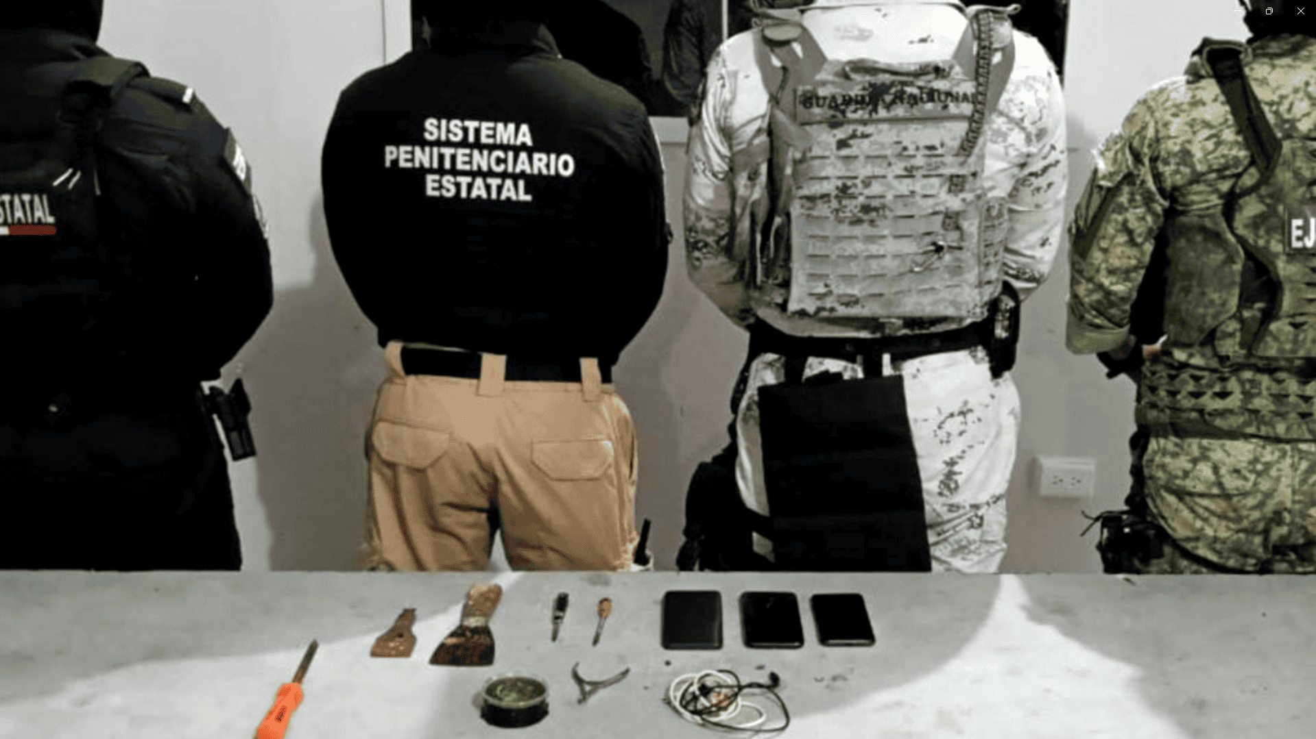 Encuentran celulares y triturador de marihuana tras revisión en el Creset