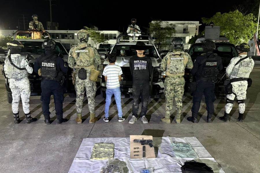 Detienen a “niño sicario” en Centro; estaría vinculado con venta de droga y secuestro