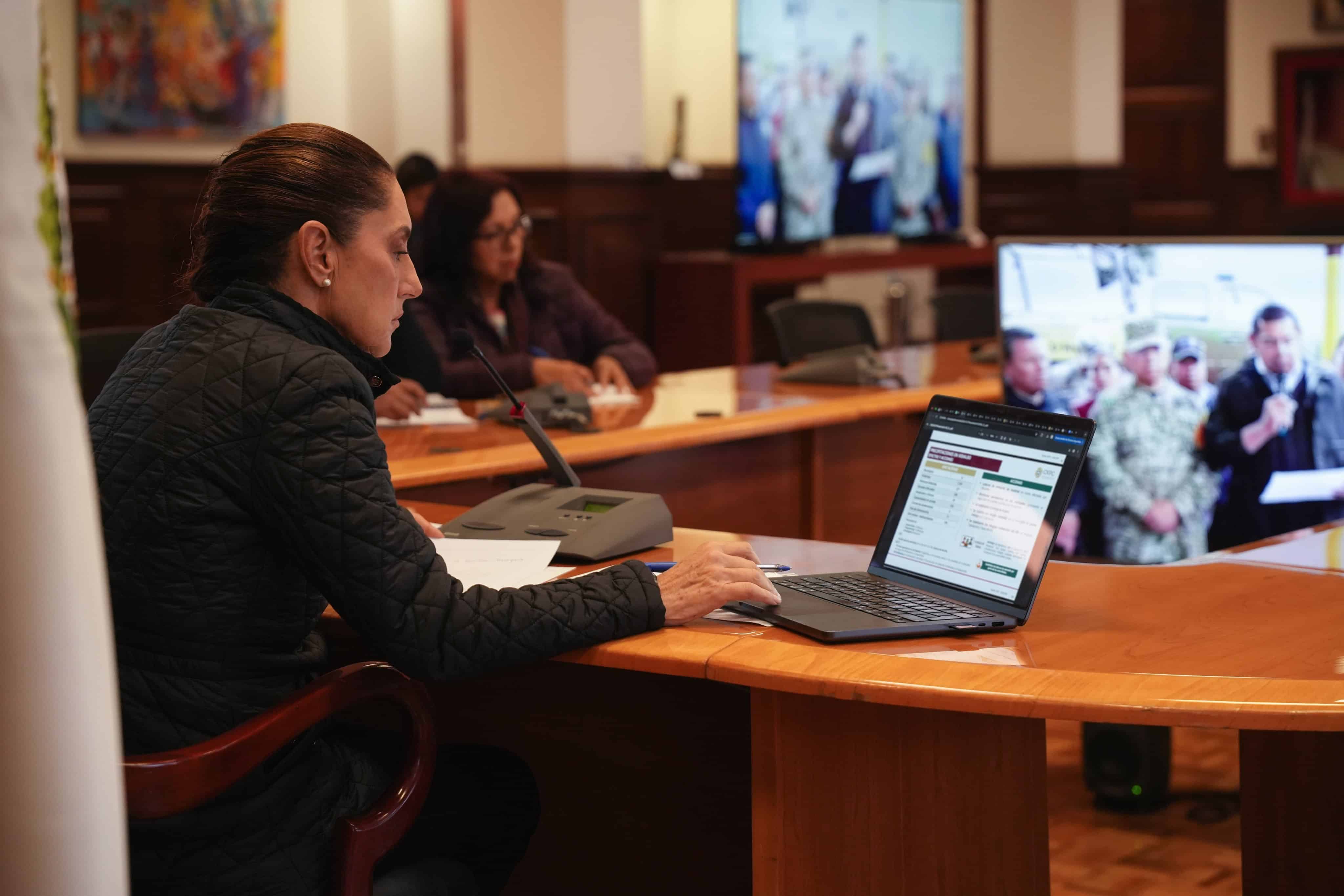 Sheinbaum anuncia censo en estados afectados por lluvias