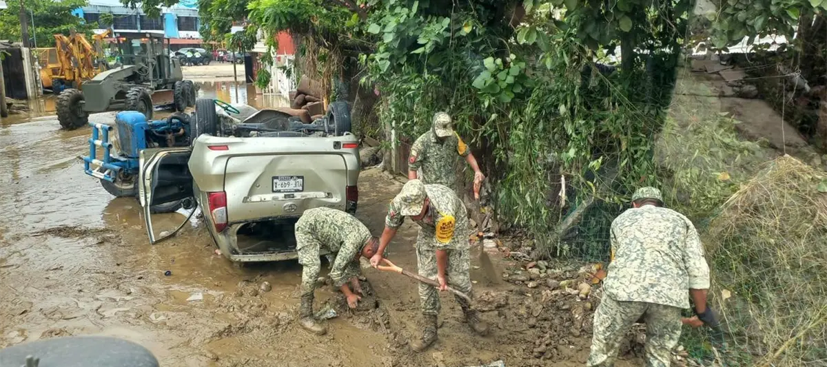 191 comunidades permanecen incomunicadas por los daños que han dejado las lluvias en 5 estados: SICT
