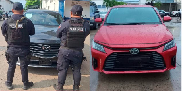 Recupera SSPC 2 vehículos con reporte de robo en Centro