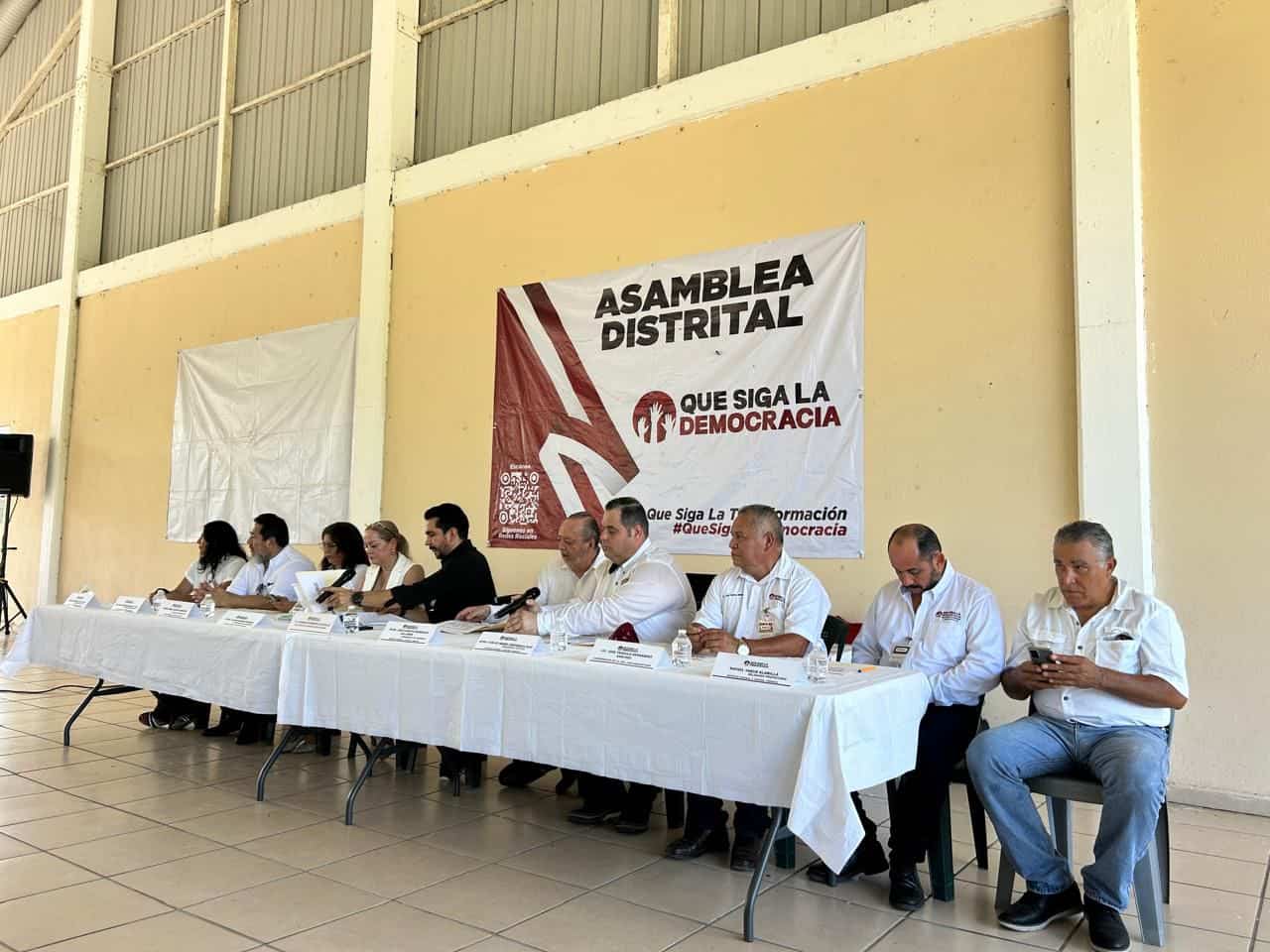 “Que Siga la Democracia” realiza asamblea en Centro para su acreditación nacional