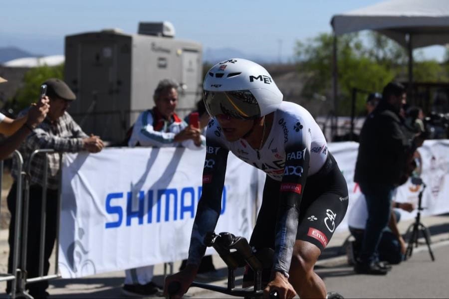 Isaac del Toro conquista la contrarreloj del Campeonato Nacional de Ciclismo en Ensenada