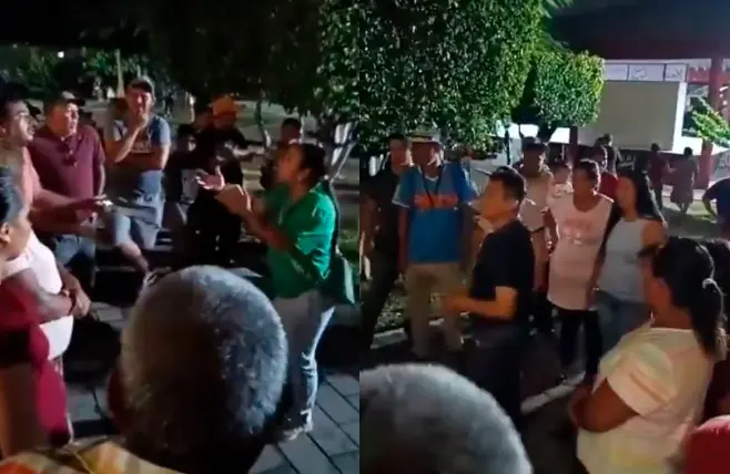 Comerciantes protestas por asignación de espacios a horas del inicio del Festival de la Butifarra