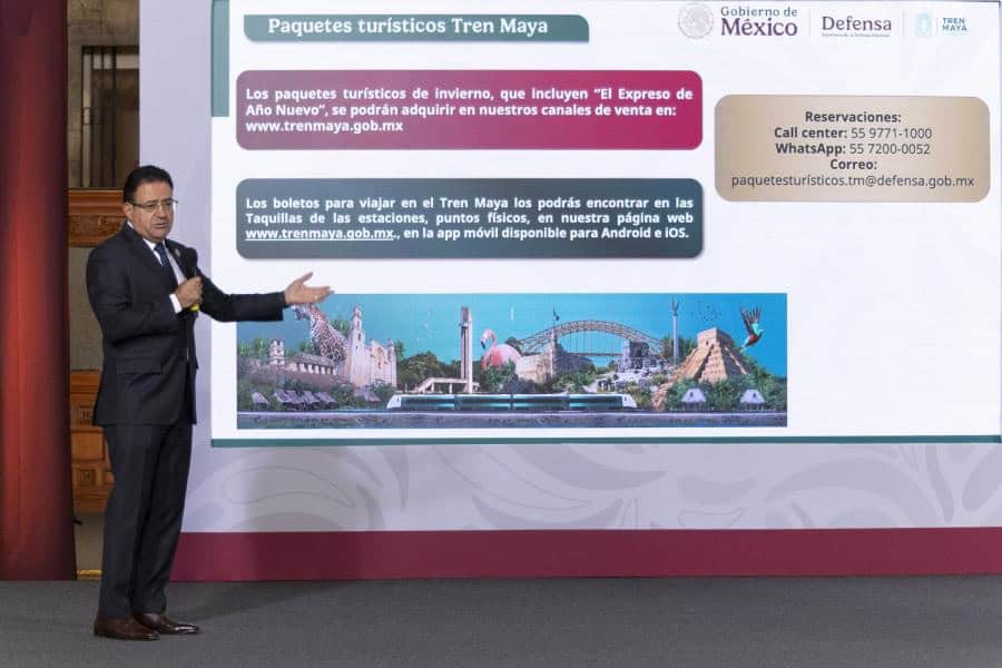 Oferta Tren Maya 20 paquetes turísticos para vacaciones decembrinas