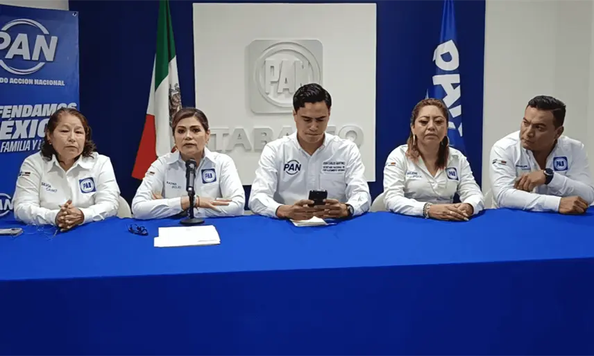 PAN Tabasco cerró el 2025 con 800 militantes y busca llegar a 2027 con mil en su padrón