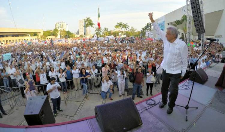El próximo presidente de México será un choco, afirma López Obrador