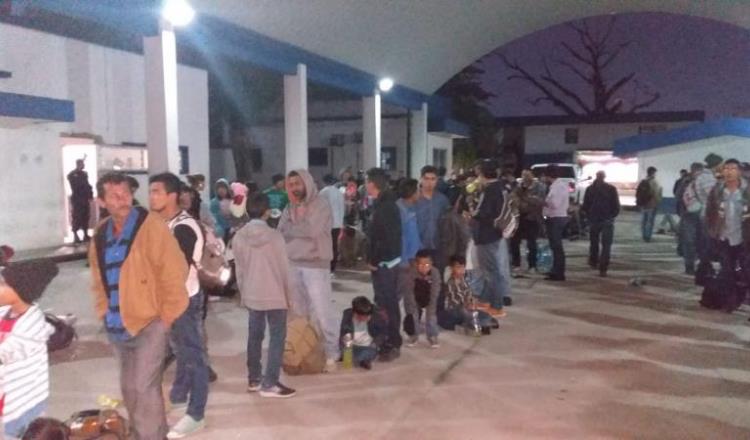 Rescatan a 141 migrantes en Tabasco: 130 en Cárdenas y 11 en Villahermosa
