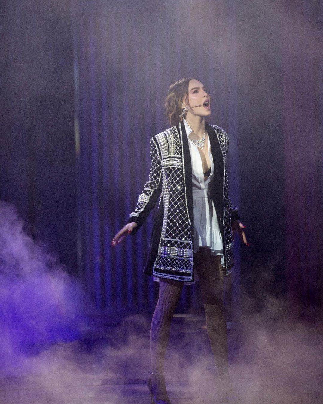 Así luce Belinda en la obra Hoy No Me Puedo Levantar Así luce Belinda en la obra Hoy No Me Puedo Levantar