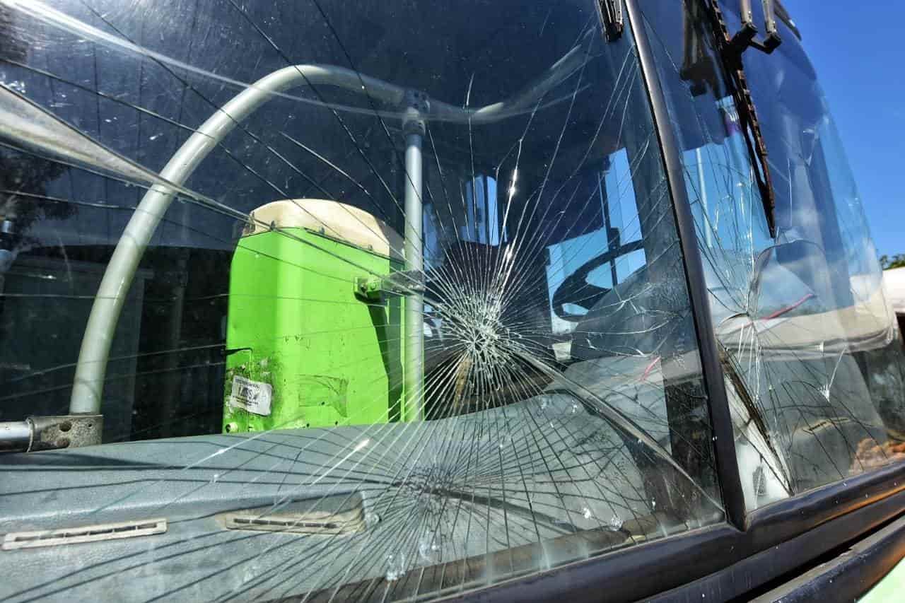 Circulan chatarras de Transbus por calles de Villahermosa
