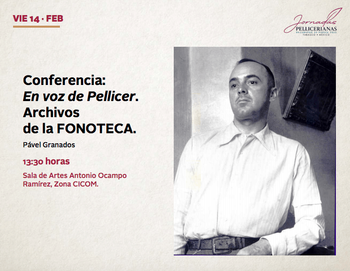 Tercer día de Jornadas Pellicerianas tendrá actividades en municipios Tercer día de Jornadas Pellicerianas tendrá actividades en municipios