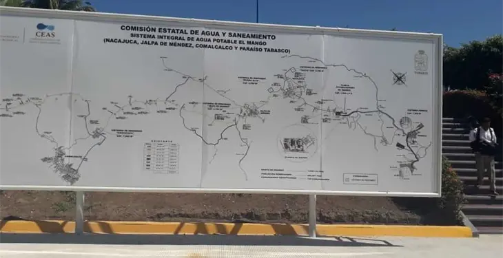 Entrega gobierno planta potabilizadora El Mango tras rehabilitación Entrega gobierno planta potabilizadora El Mango tras rehabilitación