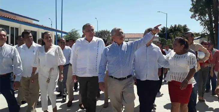 Entrega gobierno planta potabilizadora El Mango tras rehabilitación Entrega gobierno planta potabilizadora El Mango tras rehabilitación