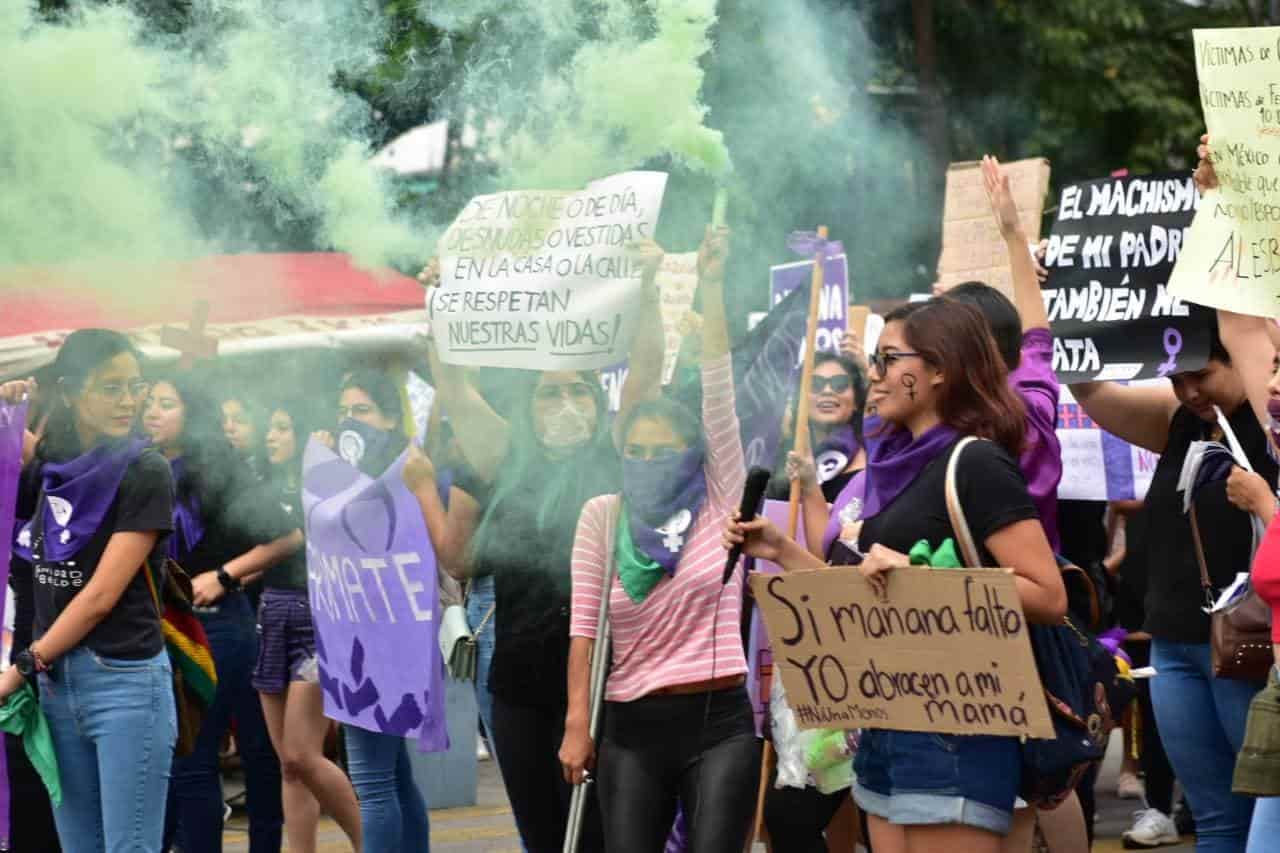 Tabasco feminicida, expresan mujeres en Villahermosa Tabasco feminicida, expresan mujeres en Villahermosa