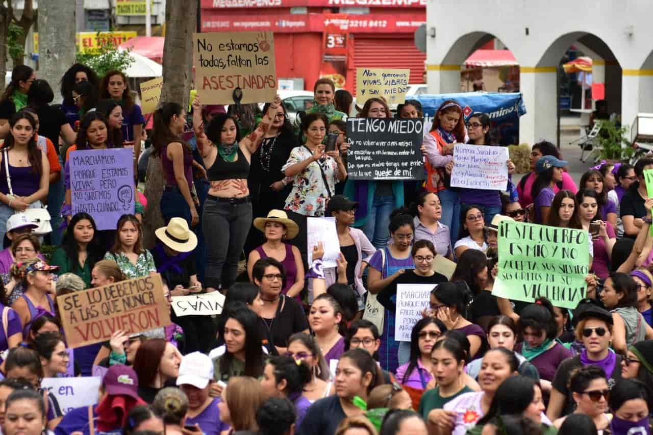 Tabasco feminicida, expresan mujeres en Villahermosa Tabasco feminicida, expresan mujeres en Villahermosa
