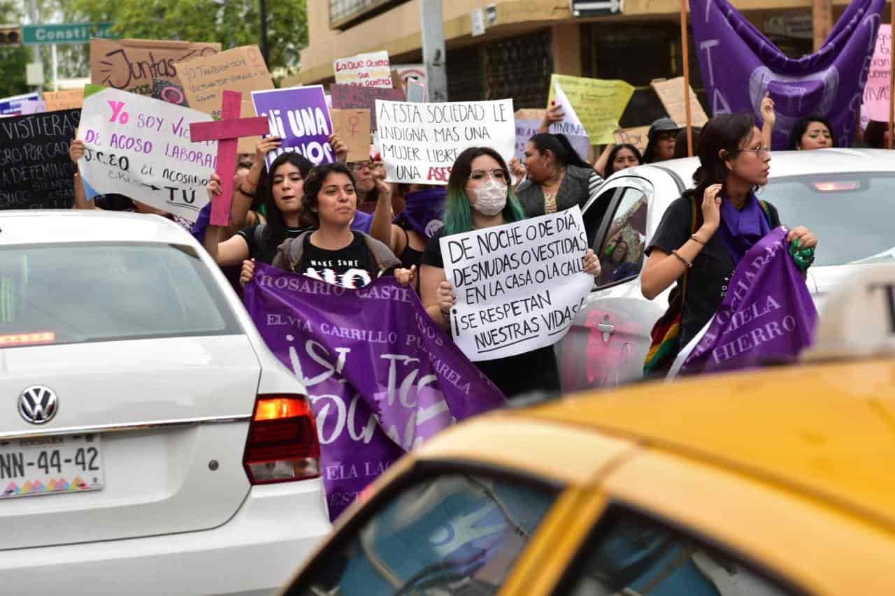 Tabasco feminicida, expresan mujeres en Villahermosa Tabasco feminicida, expresan mujeres en Villahermosa