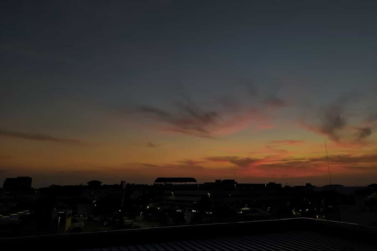 Espectáculo de colores de un atardecer tabasqueño Espectáculo de colores de un atardecer tabasqueño