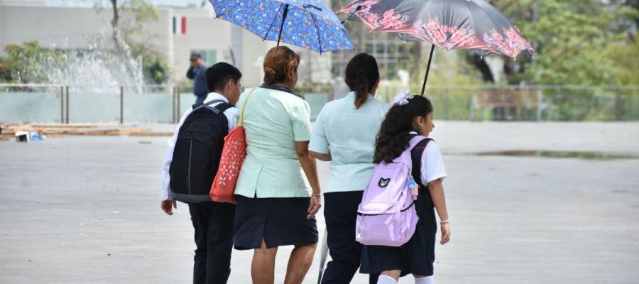 Calor y chubascos aislados se prevén en Tabasco este miércoles