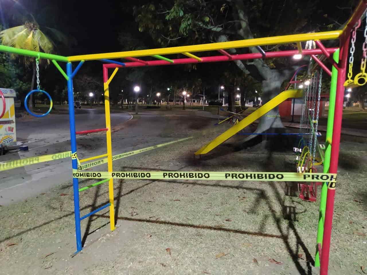 Cierran parques de Villahermosa, aquí la lista Cierran parques de Villahermosa, aquí la lista