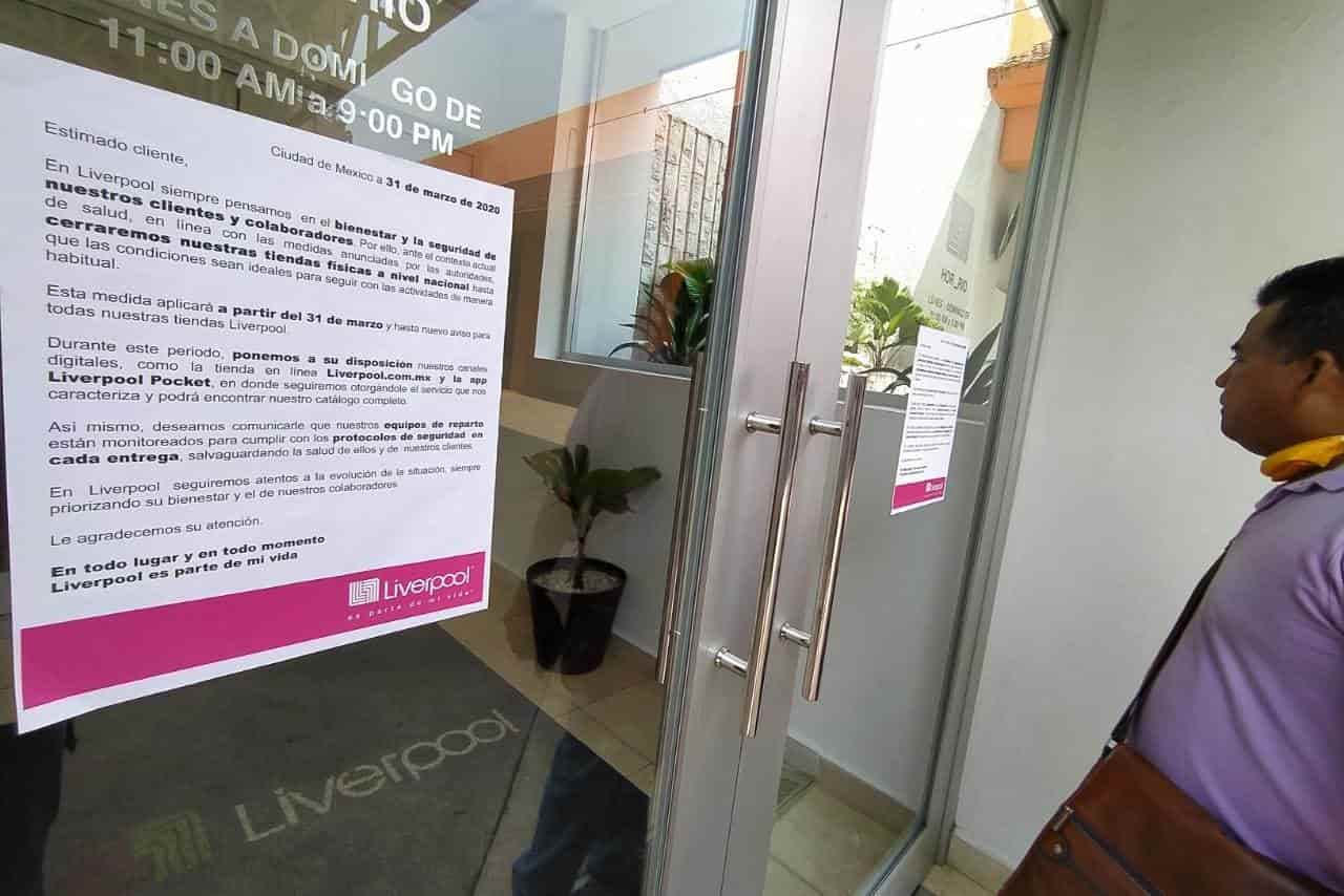 Cierran Liverpool tiendas y CEDIS en Villahermosa… por coronavirus Cierran Liverpool tiendas y CEDIS en Villahermosa… por coronavirus