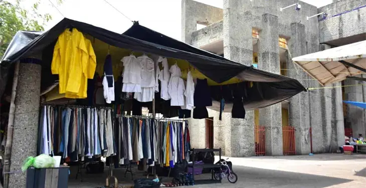 Tianguis en Gaviotas opera con normalidad en plena contingencia sanitaria Tianguis en Gaviotas opera con normalidad en plena contingencia sanitaria