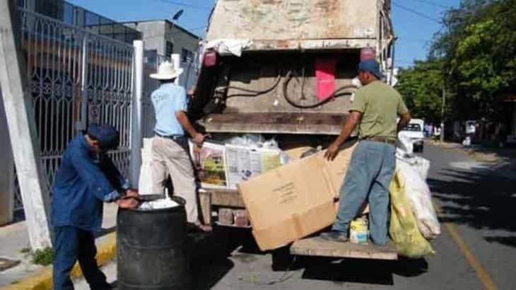 Recolección de basura de manera normal este 16 de septiembre: Centro