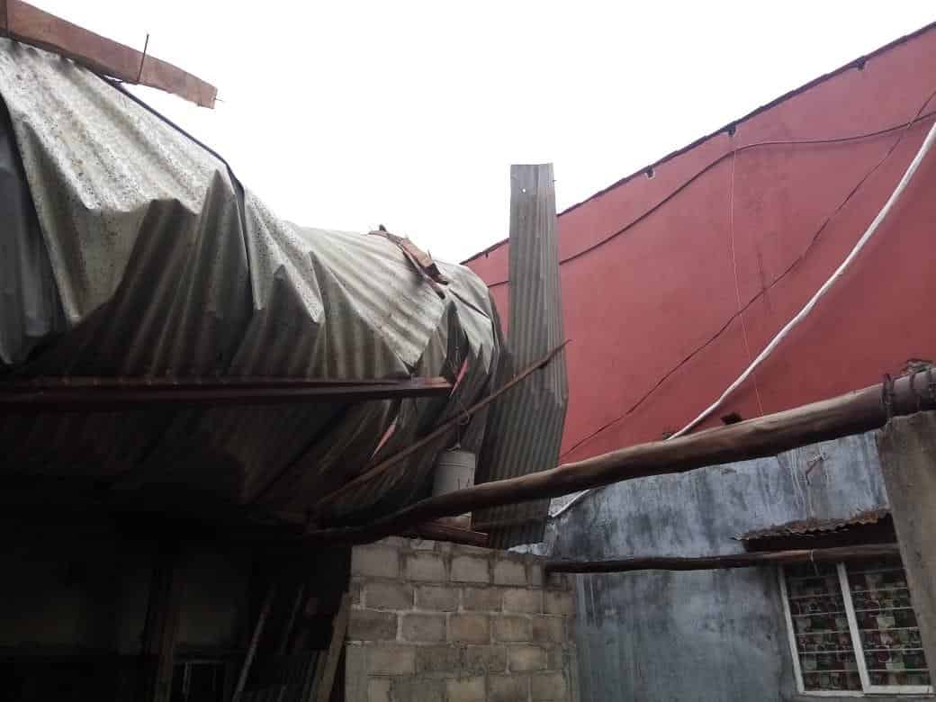 Ventolera deja daños en la Chontalpa: IPCET Ventolera deja daños en la Chontalpa: IPCET