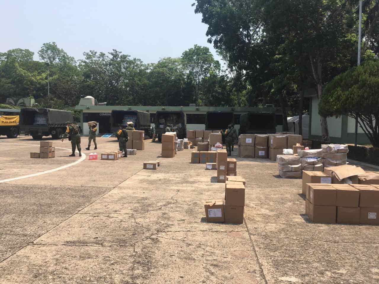 Activan hospital militar de Villahermosa para atención de pacientes Covid Activan hospital militar de Villahermosa para atención de pacientes Covid