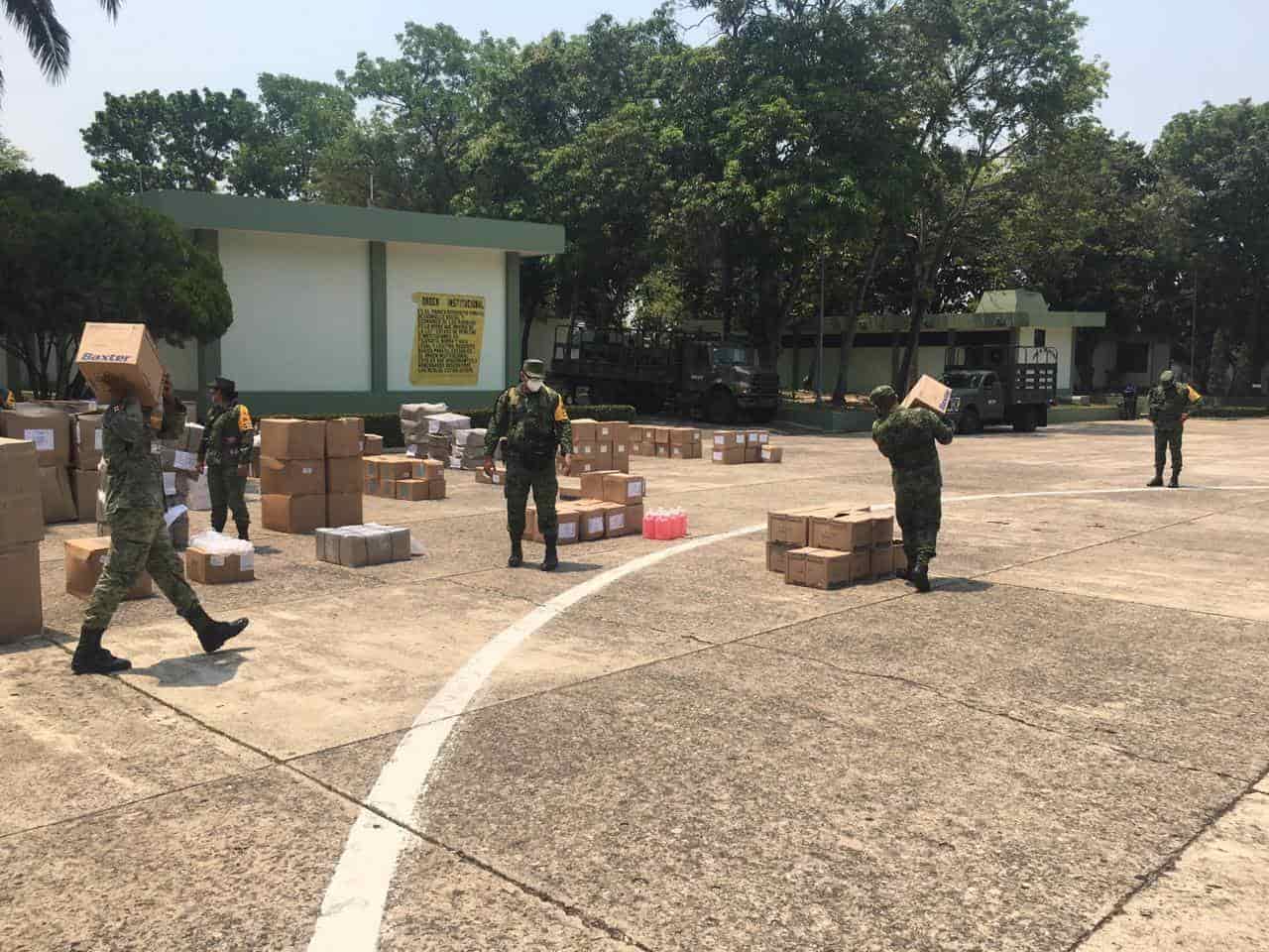 Activan hospital militar de Villahermosa para atención de pacientes Covid Activan hospital militar de Villahermosa para atención de pacientes Covid