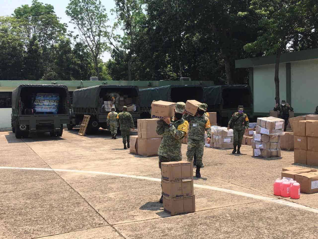 Activan hospital militar de Villahermosa para atención de pacientes Covid Activan hospital militar de Villahermosa para atención de pacientes Covid
