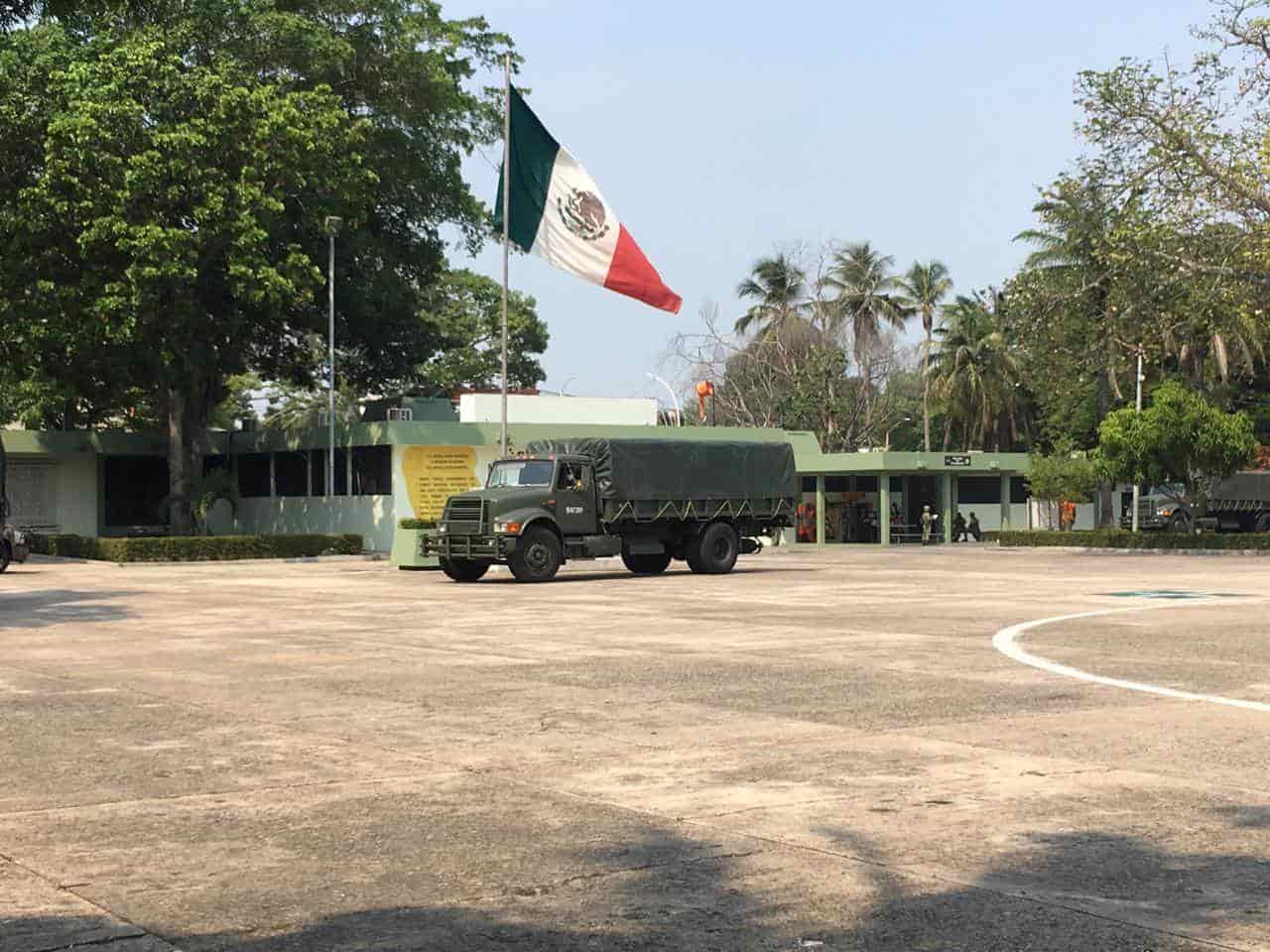 Activan hospital militar de Villahermosa para atención de pacientes Covid Activan hospital militar de Villahermosa para atención de pacientes Covid