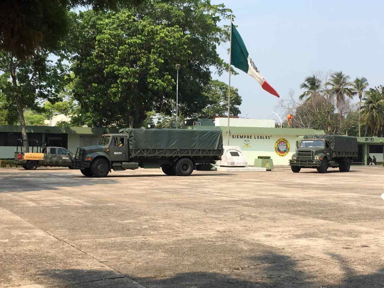 Activan hospital militar de Villahermosa para atención de pacientes Covid Activan hospital militar de Villahermosa para atención de pacientes Covid