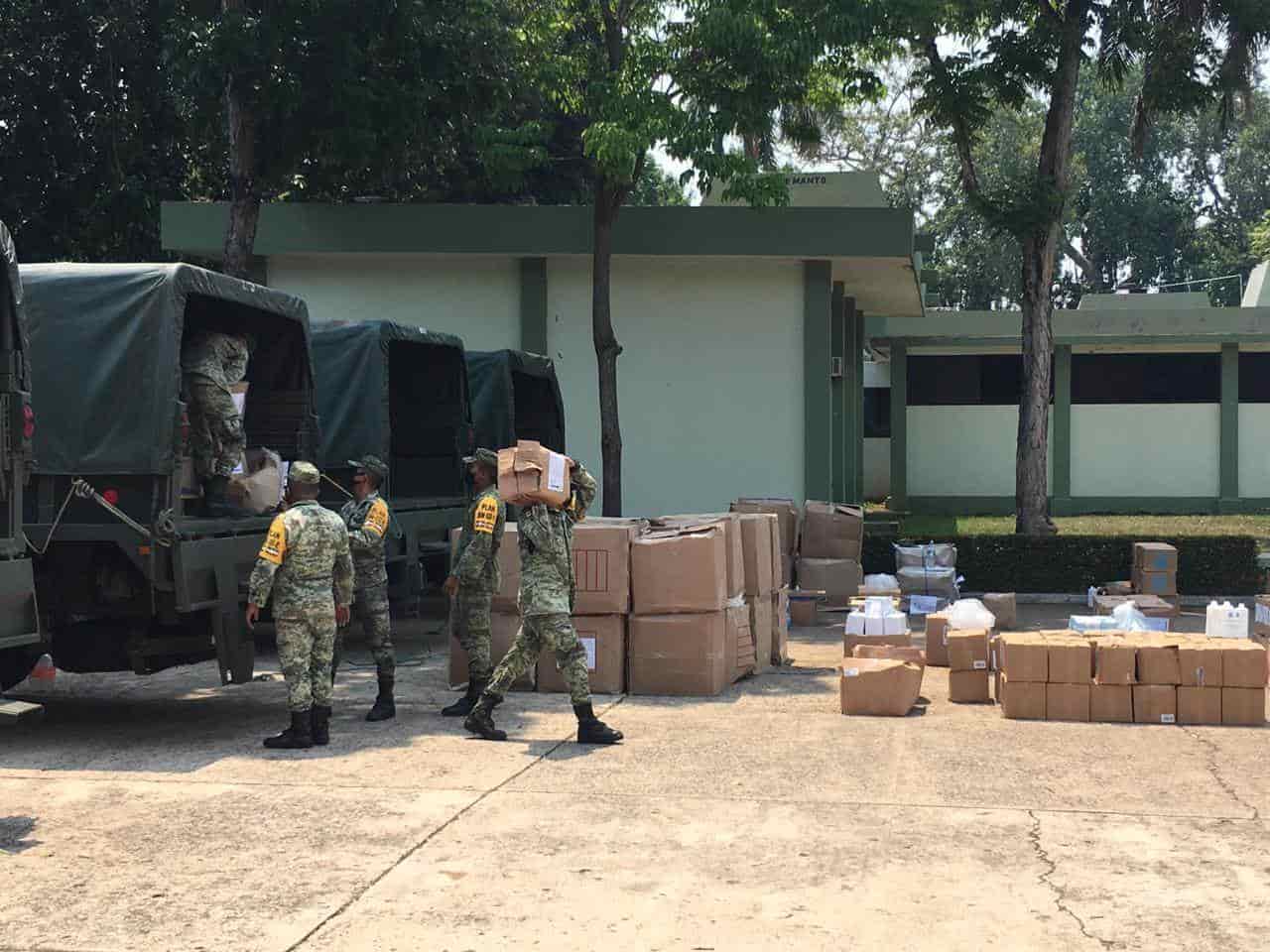 Activan hospital militar de Villahermosa para atención de pacientes Covid Activan hospital militar de Villahermosa para atención de pacientes Covid