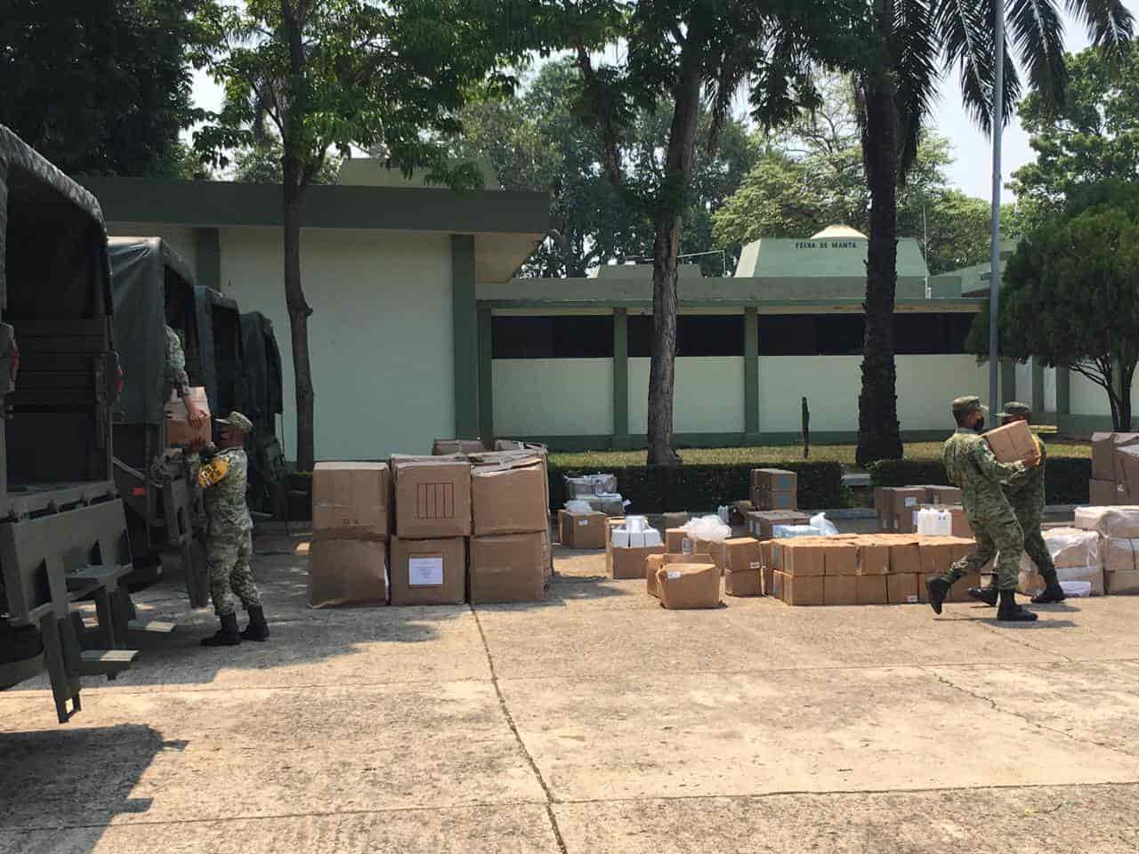 Activan hospital militar de Villahermosa para atención de pacientes Covid Activan hospital militar de Villahermosa para atención de pacientes Covid