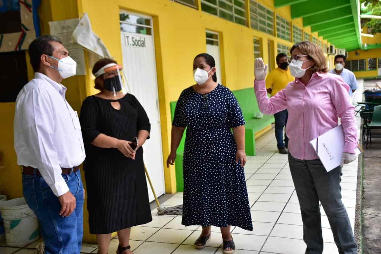 Da ayuntamiento de Centro banderazo al programa ‘Pinta tu escuela’ Da ayuntamiento de Centro banderazo al programa ‘Pinta tu escuela’