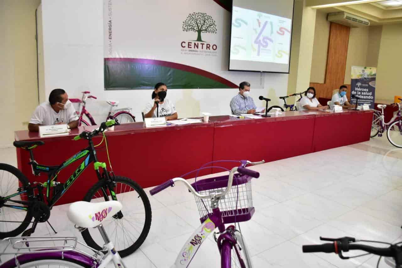 Emite Centro convocatoria para “Héroes de la Salud Pedaleando” Emite Centro convocatoria para “Héroes de la Salud Pedaleando”