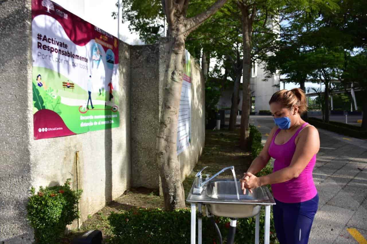 Llega la nueva normalidad a los parques de Villahermosa Llega la nueva normalidad a los parques de Villahermosa
